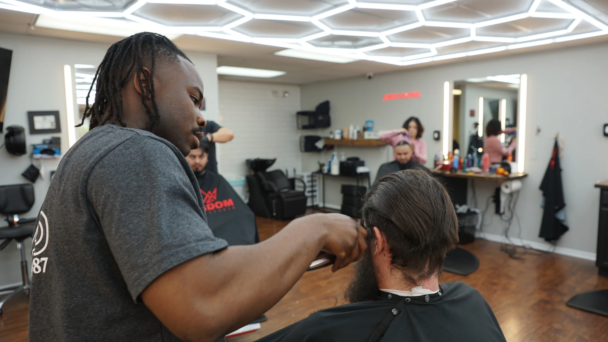 Local men's haircut near Caldwell TX