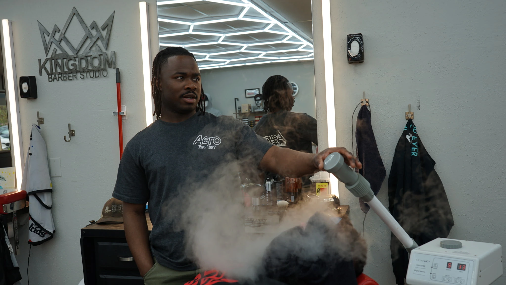 Local men's haircut near College Station TX