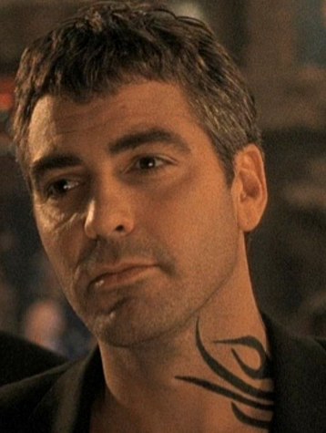 George Clooney with a Caesar haircut.